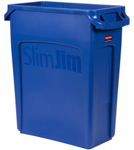 Контейнер RUBBERMAID SLIMJIM 60 литров 63,5Х27,9Х55,8СМ 1971257